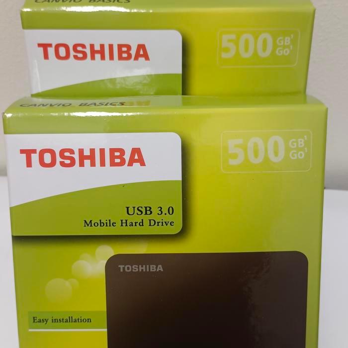 Tasty Trails HARDISK EXTERNAL 500 GB TOSHIBA 2,5 inchi