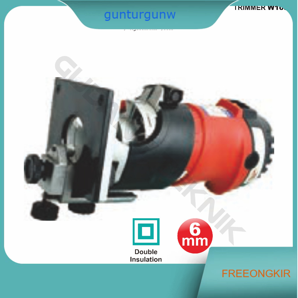 Mesin Trimmer Router 6mmWIPRO W-1090 / Mesin Trimer Profil Kayu W 1090 - Wood Trimer WIPRO W1090