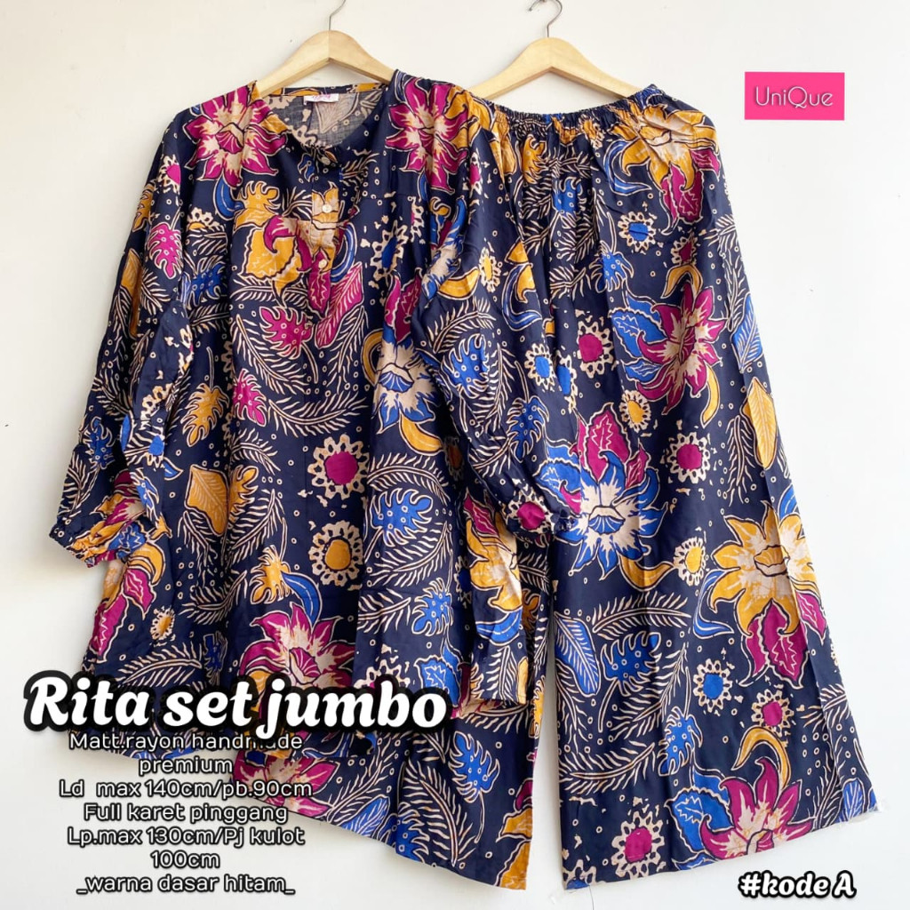 0501     RITA SET JUMBO by UNIQUe FASHION