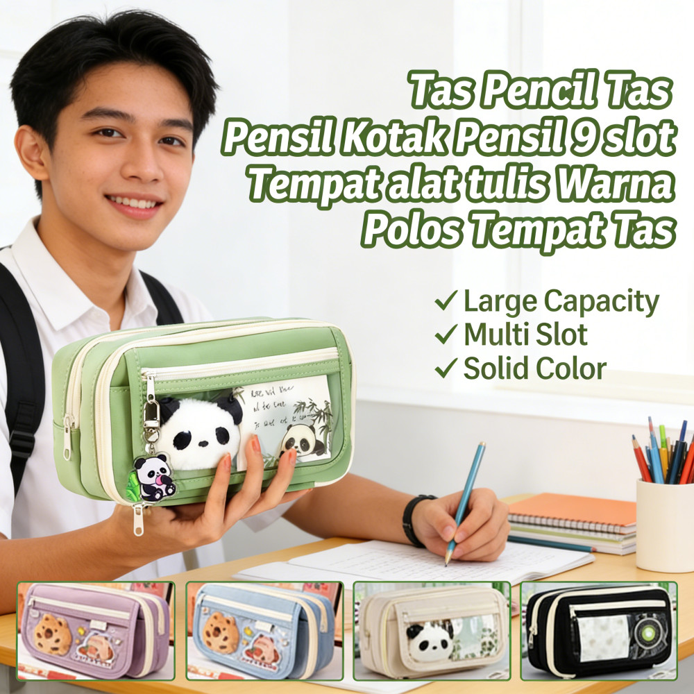 Kotak Pensil Tas Pena Tas Pensil Tas Pensil Pasukan Alat Tulis Tempat Tempat Alat