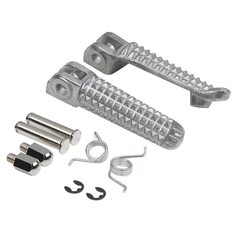 Motorcycle Front Footrest Footrests Foot Pegs For YAMAHA YZF R1 1998-2023 YZF R6 2003-2020 YZF R6S 2