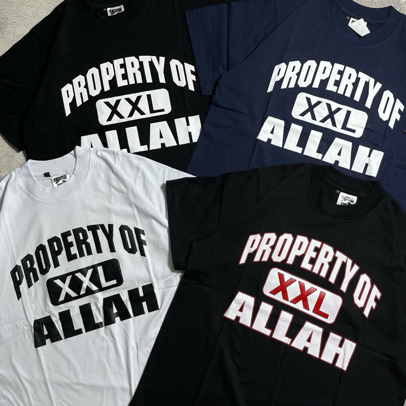 PROPERTY OF ALLAH - XXL P.O.A SERIES TSHIRT