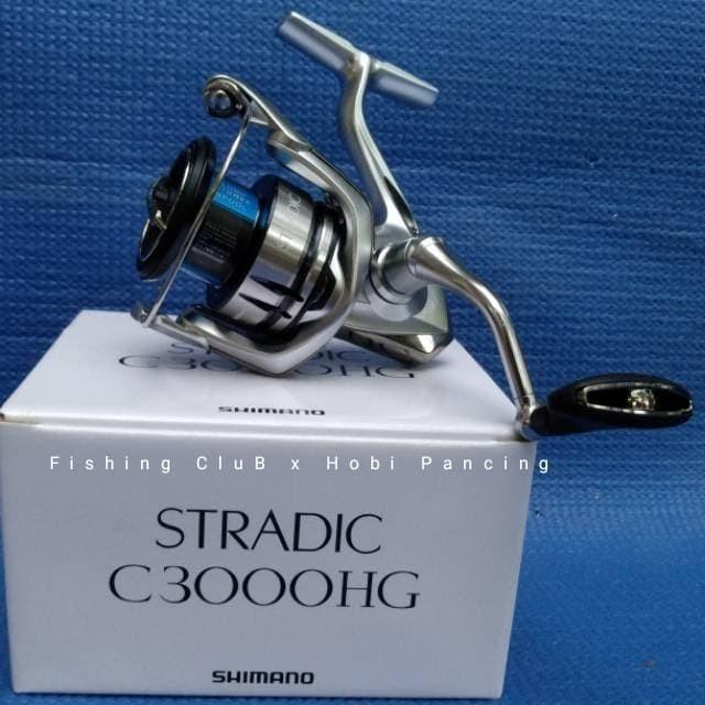REEL PANCING SHIMANO STRADIC FL C3000 HG MODEL 2019 - PUSAT PANCING IKAN