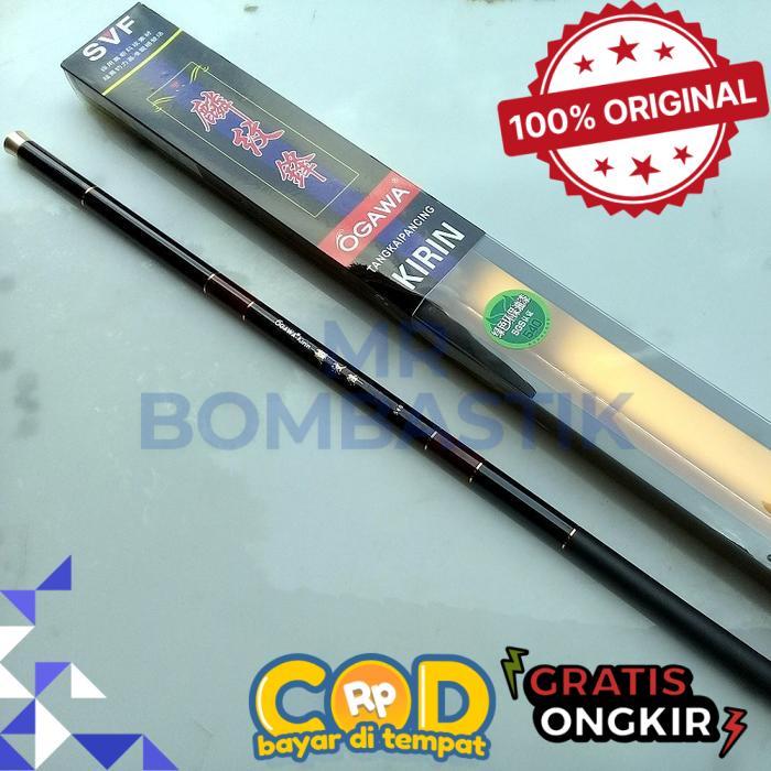 joran pancing tegek ogawa kirin 300 cm. 360 cm. 450. 540. 630. 720 cm - 540 -bomb