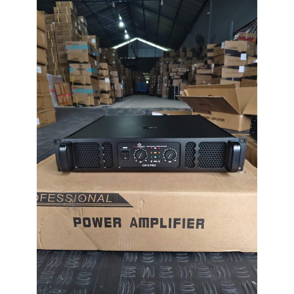Power Crimson CR 12 PRO Power Amplifier CR12 PRO Crimson 2 channel