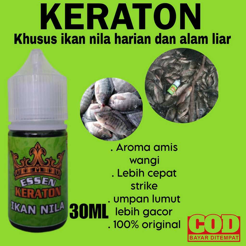 Essen Ikan Nila Liar Paling Gacor Media Lumut, Essen Khusus Mancing Ikan Nila Harian Liar Paling Jit