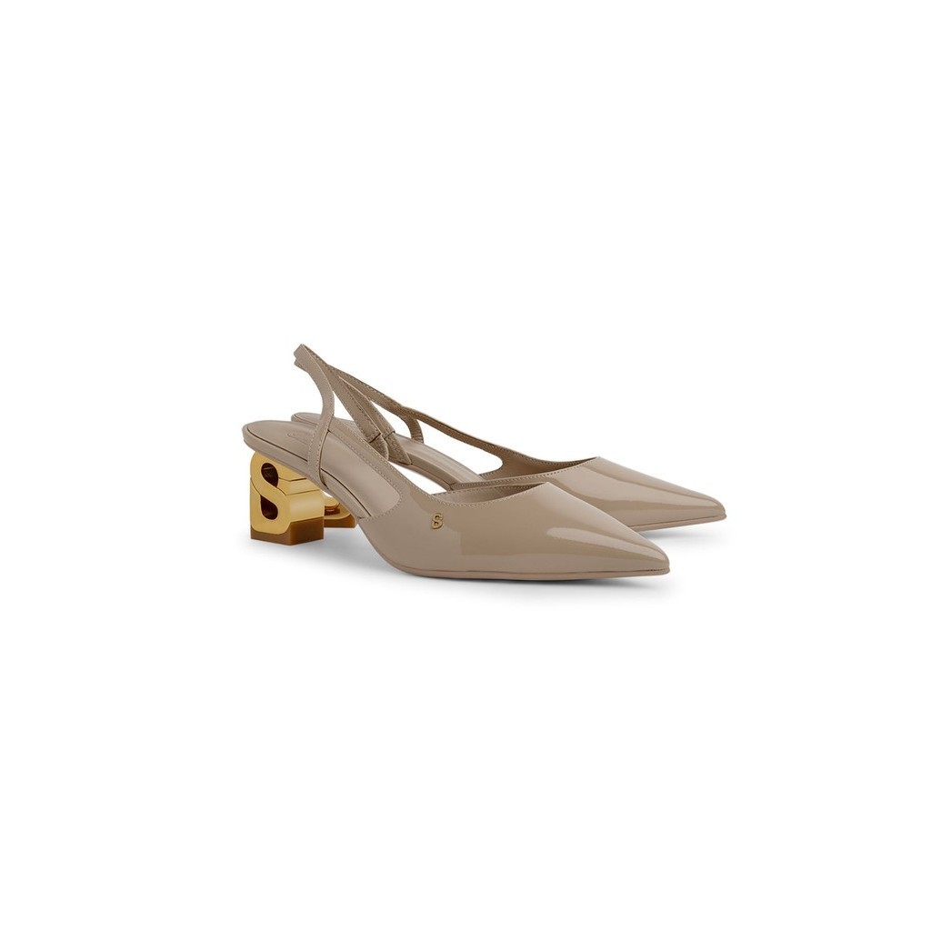 Buttonscarves The Be Heels - Taupe