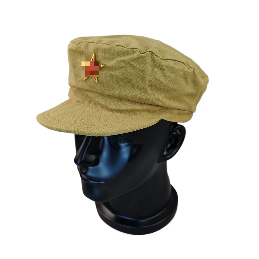 WW2 CHINESE ARMY MILITARY OFFICER TYPE 50 summer COTTON HAT CAP