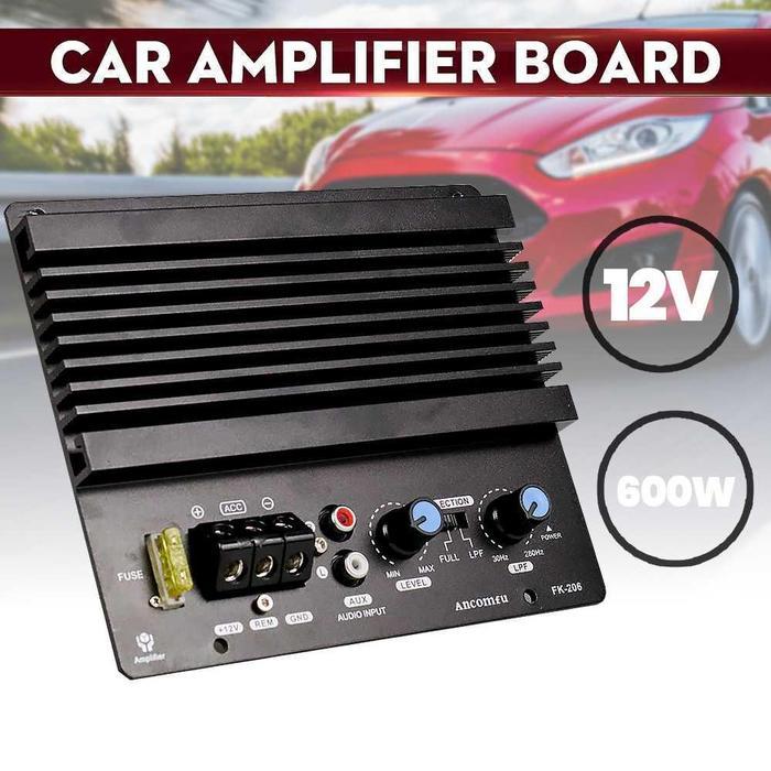Modul Subwoofer Mobil Power Monoblock 600W FK-206
