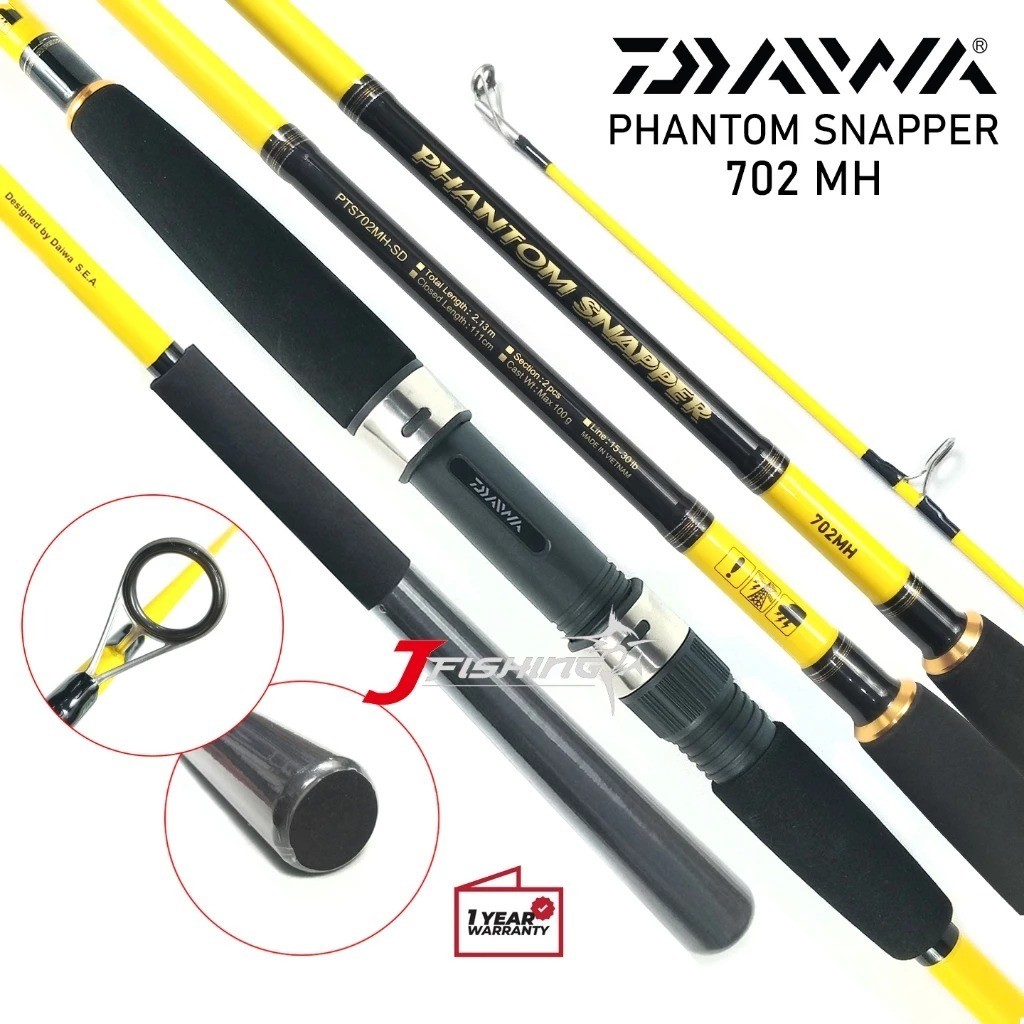 Joran DAIWA Phantom Snapper PTS | 702MH 802MH 902MH 1002MH | CASTING | RESMI . JF
