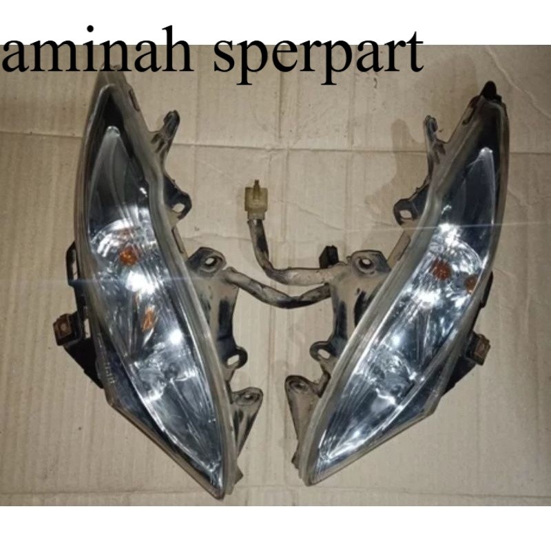 lampu depan  L/R Yamaha Mio j seken copotan orizinal