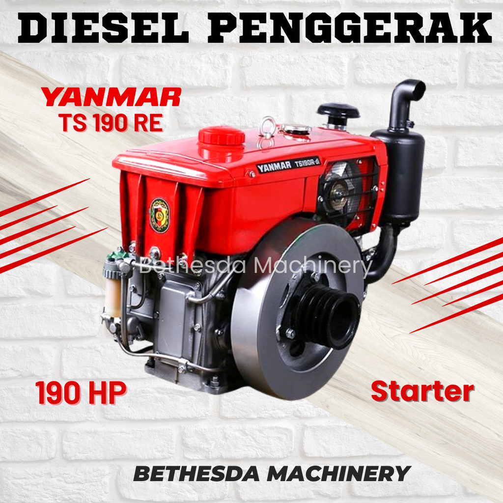 Diesel Penggerak Yanmar TS 190 RE / Mesin Penggerak 19PK