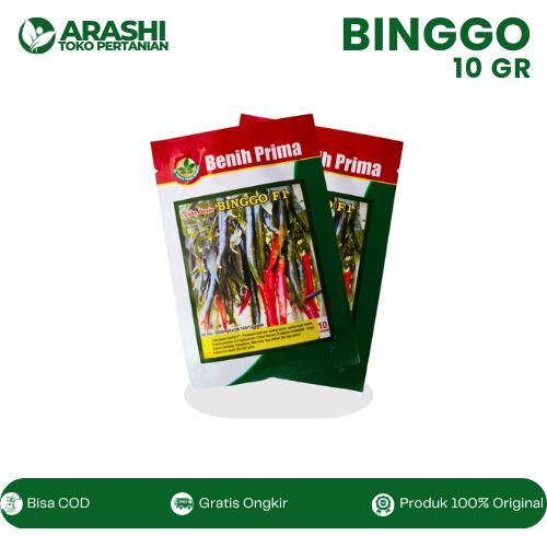 Benih Prima Binggo F1 10gr Cabe Besar – Akar Kuat & Produktivitas Tinggi