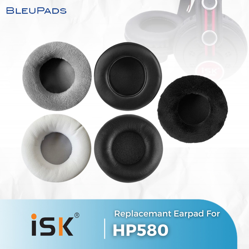 Earpad Earcup Ear Cushion ISK HP580 HP 580 HP-580 Busa Bantalan Foam