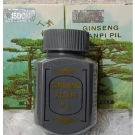 { ORIGINAL 100% HANYA DI TOKO POPSTORE } KIANPI GINSENG ORIGINAL~ KAPSUMA ( ginseng kianpi pil )