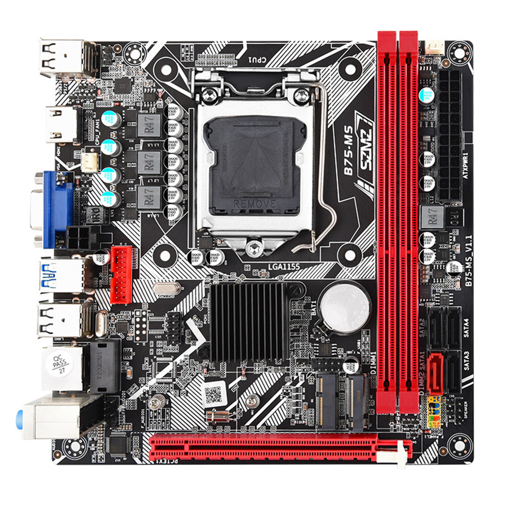 HDMI-compatible/VGA/NVME M.2 LGA 1155 Motherboard WIFI Support 24Pin Desktop Computer Mainboard Max 