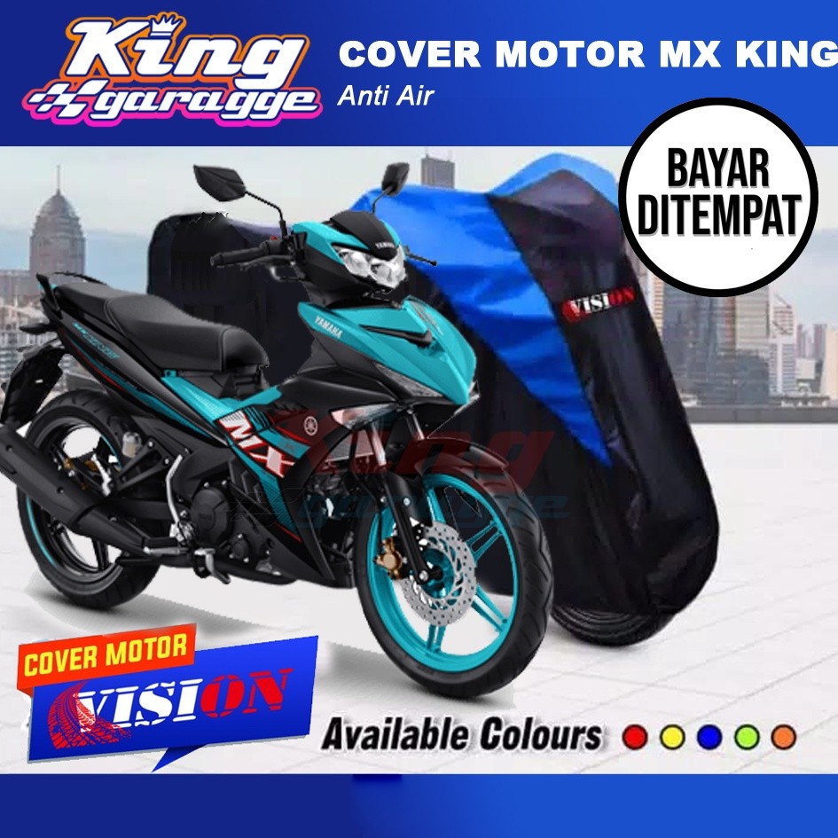 Cover Motor Mx King/ Selimut Motor Yamaha Mx King /Jas Motor Mx King  Berkualitas /Sarung Motor Mx K