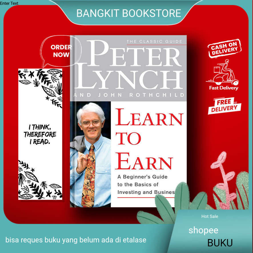 bukuSimon & Schuster Learn To Earn - Peter Lynch