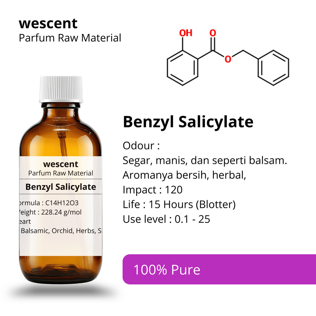 Aroma Chemical - 10ml Benzyl Salicylate Perfume Ingredient