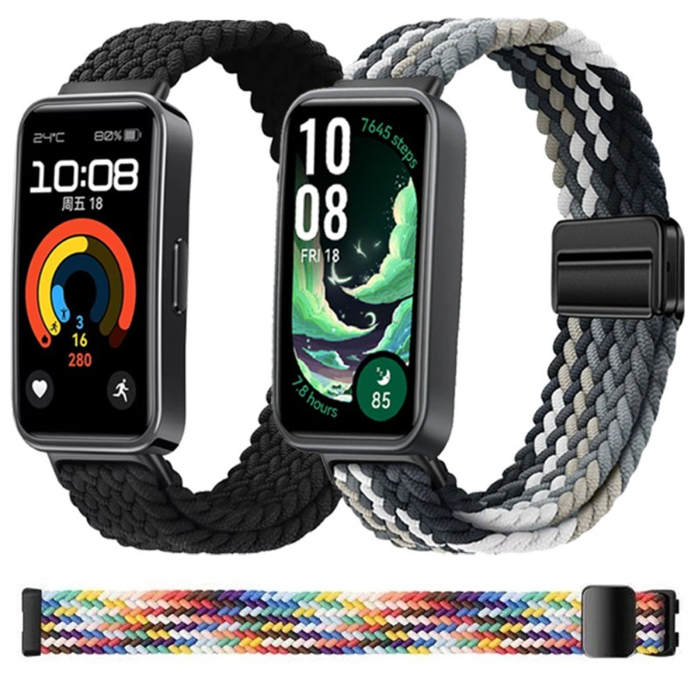Original Nylon Strap for Huawei Band 10 Magnetic Buckle Braided Wristband For Huawei Band 9/8 Comfor