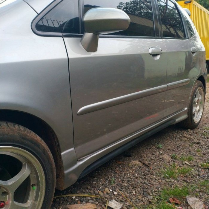 Bodykit Jazz Body Kit Jazz Bodi Kit Jazz Side Skirt Honda Jazz Gd3 2004 2005 2006 2007 2008 Mugen Rs