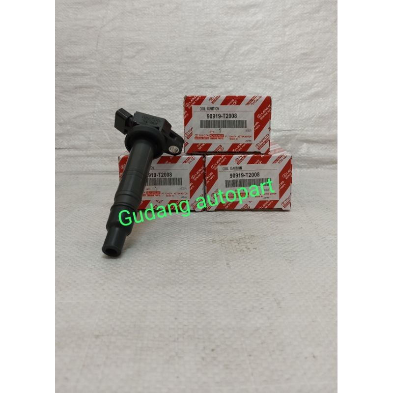 COIL IGNITION - COIL PENGAPIAN TOYOTA KIJANG INNOVA / HILUX BENSIN / FORTUNER (90919-T2008)