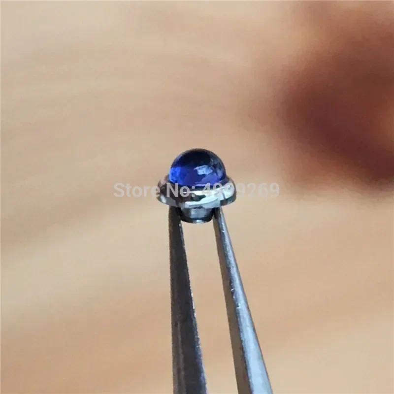 Watch Blue Zircon Rivet Ornaments for Chopard Happy amonds Quartz Watch Case