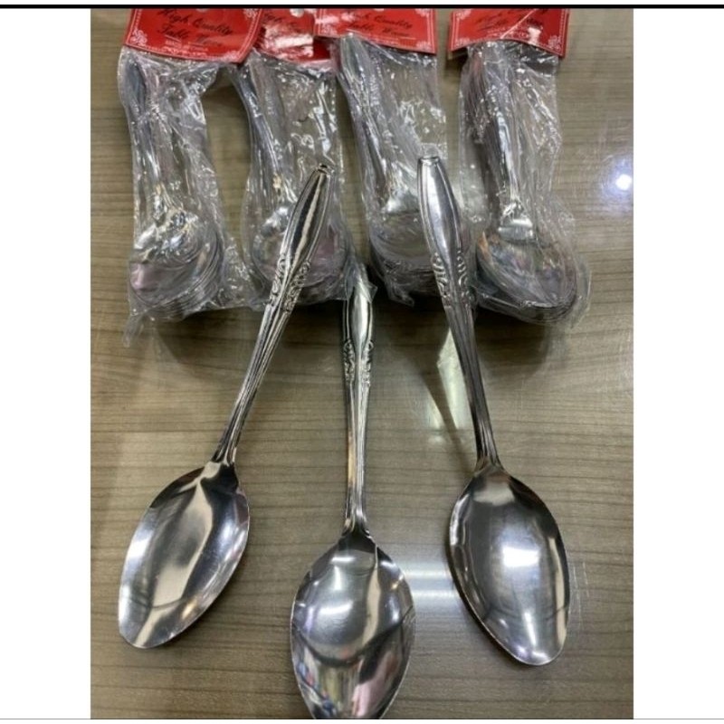 OBRAL SENDOK STAINLES 1 LUSIN SENDOK MAKAN STAINLES SENDOK MAKAN TEBEL SENDOK MAKAN MURAH SENDOK MAK