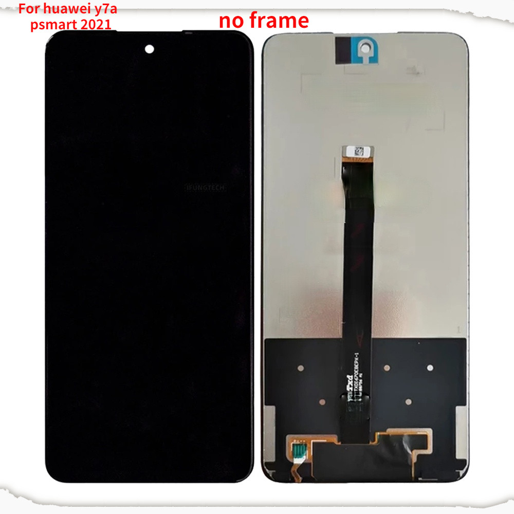 For Huawei Y7A 2020 PPA-LX2 LCD splay Touch Screen gitizer Frame huawei p smart 2021 screen