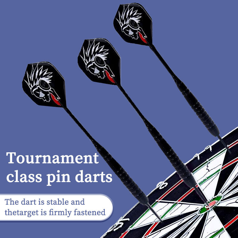 Darts 3 Pack, Professional Hard Darts Total Length 16cm Steel Tip Darts Tungsten Barrel, Special Dar