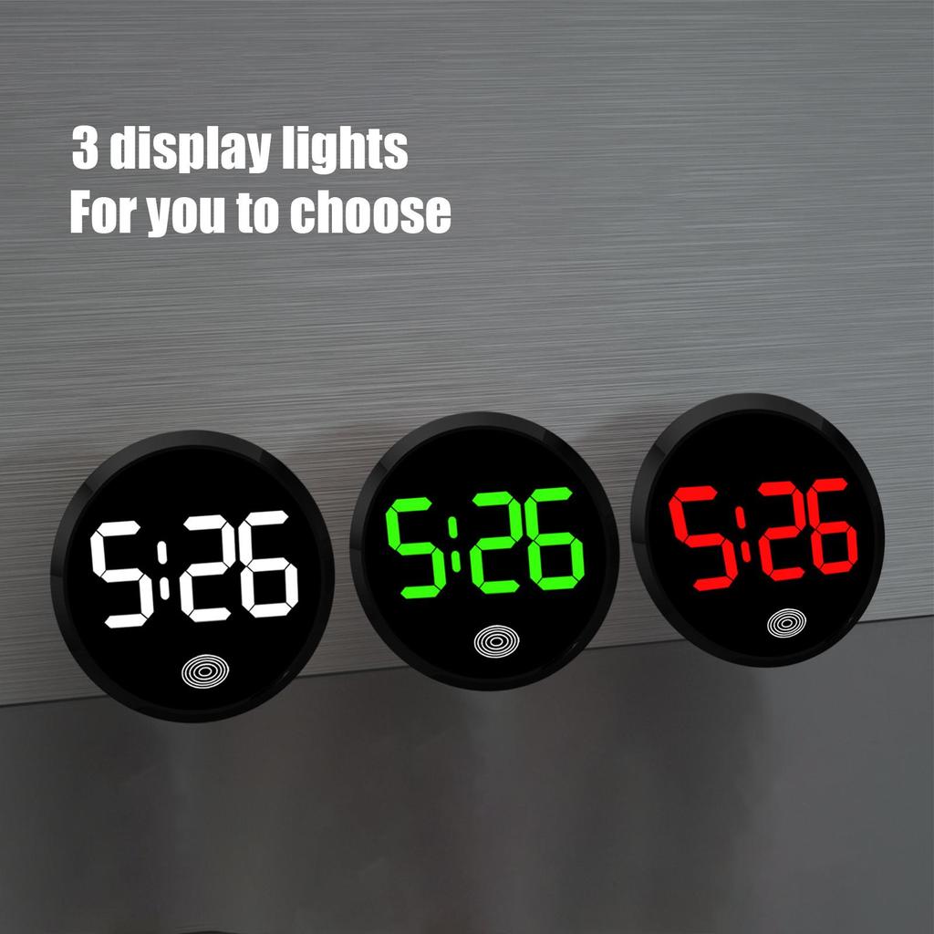 Car Clock Round Automotive gital Clock Led Luminous splay Automotive Watch For Road Trip Long Travel