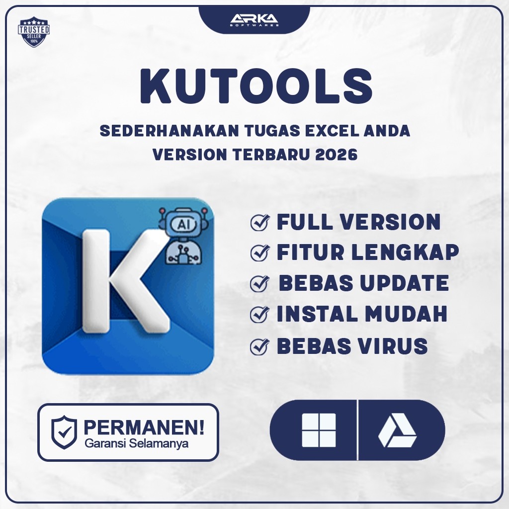 Kutools 2026 For Word / Excel / Outlook Full Version Original Lifetime + Panduan Instalasi (WIN)