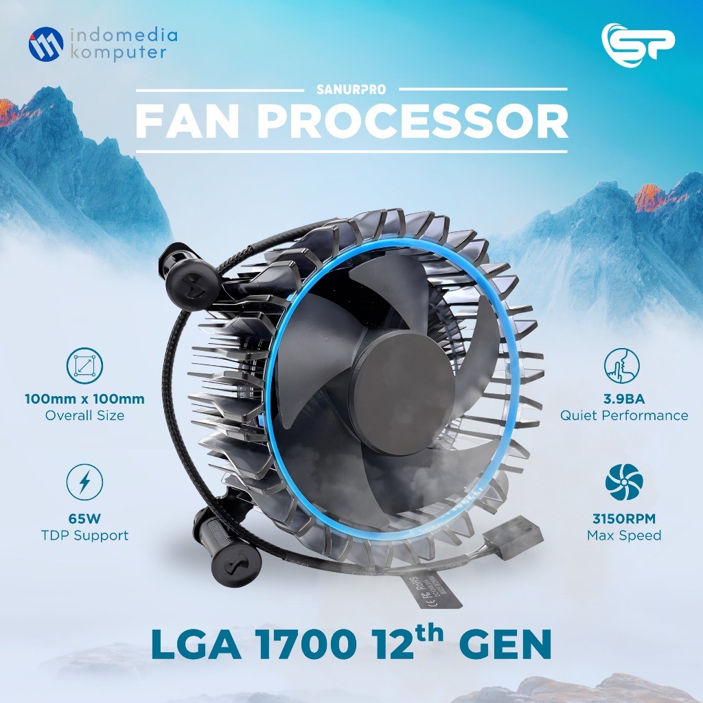 FAN PROCESSOR LGA 1700 12TH GEN FAN PROCESSOR LGA 1700 12TH GEN FAN PROCESSOR LGA 1700 12TH GEN