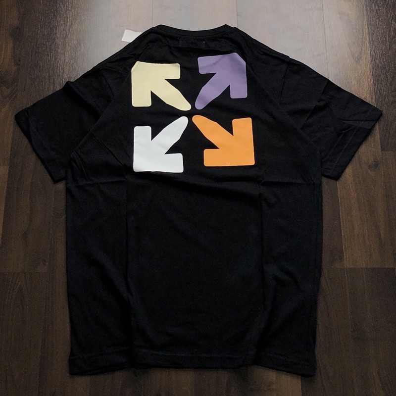 KAOS OFF WHITE - GEZZY HITAM FULLTAG MIRROR 1:1 ORIGINAL | TSHIRT OFF WHITE | BAJU OFF WHITE | PRIA 