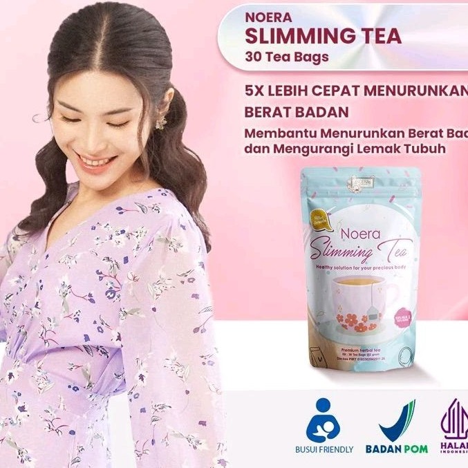 [ready stok]Noera Slimming Tea | Noera Teh Hijau | Teh Pelansing Herbal Alami | Teh Diet Detox | Teh