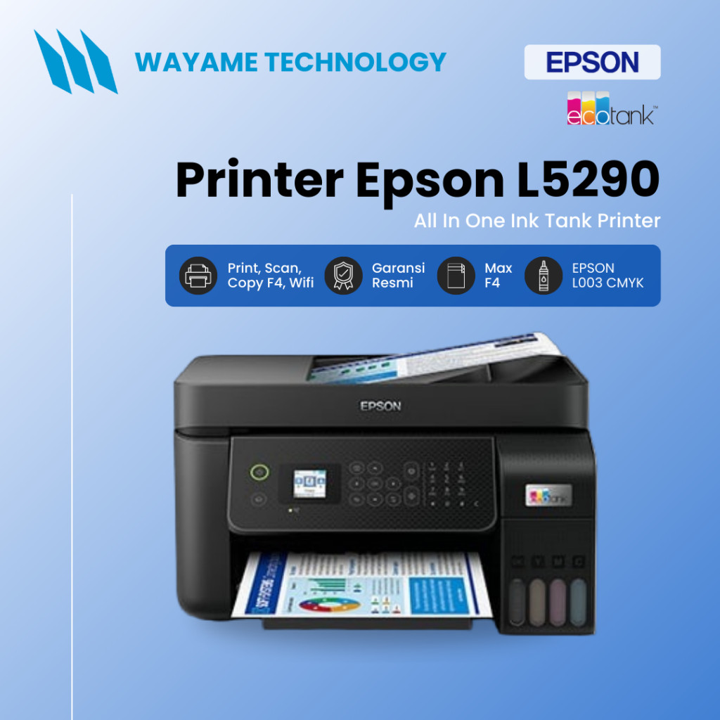 Printer Epson L5290 (Print, Scan, Copy F4, Wifi)