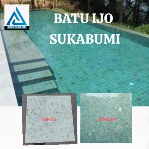 BATU ALAM IJO SUKABUMI RTM UKURAN 10 X 10 ,10 x 20,15X15,20X20 - 20 x 20 .