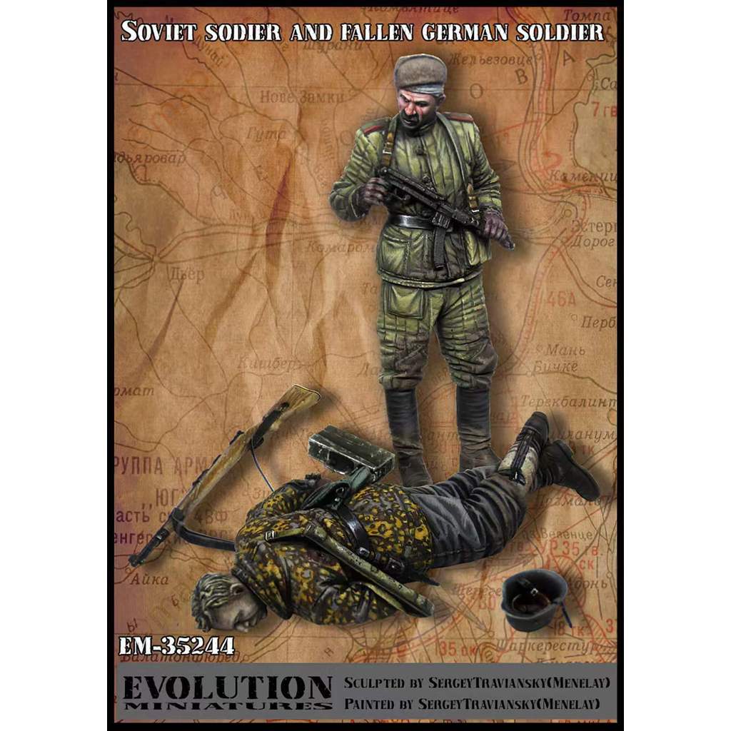 1:35 model kit resin kit Soviet solers pect dead enemies