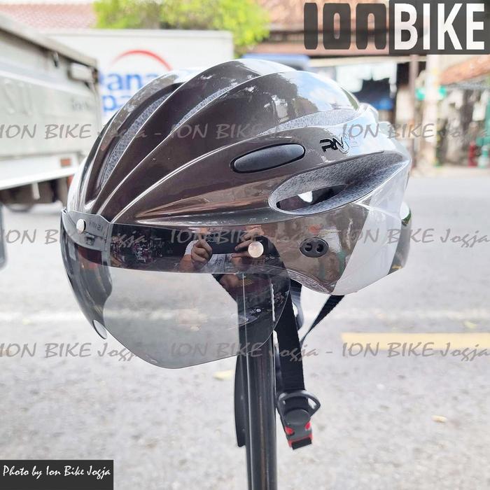 Helm RMB WP05 Gray Sepeda MTB Gunung Lipat Balap Murah Helmet Topi