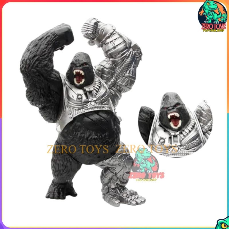 Action Figure Mecha Kingkong Jumbo Cyborg Gorilla Mainan Anak