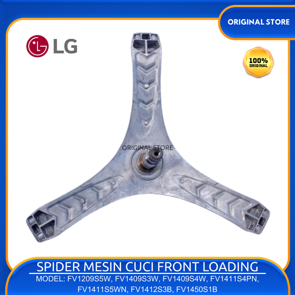 Stainless Spider Mesin Cuci LG Front Loading FV1209S5W FV1409S3W FV1409S4W