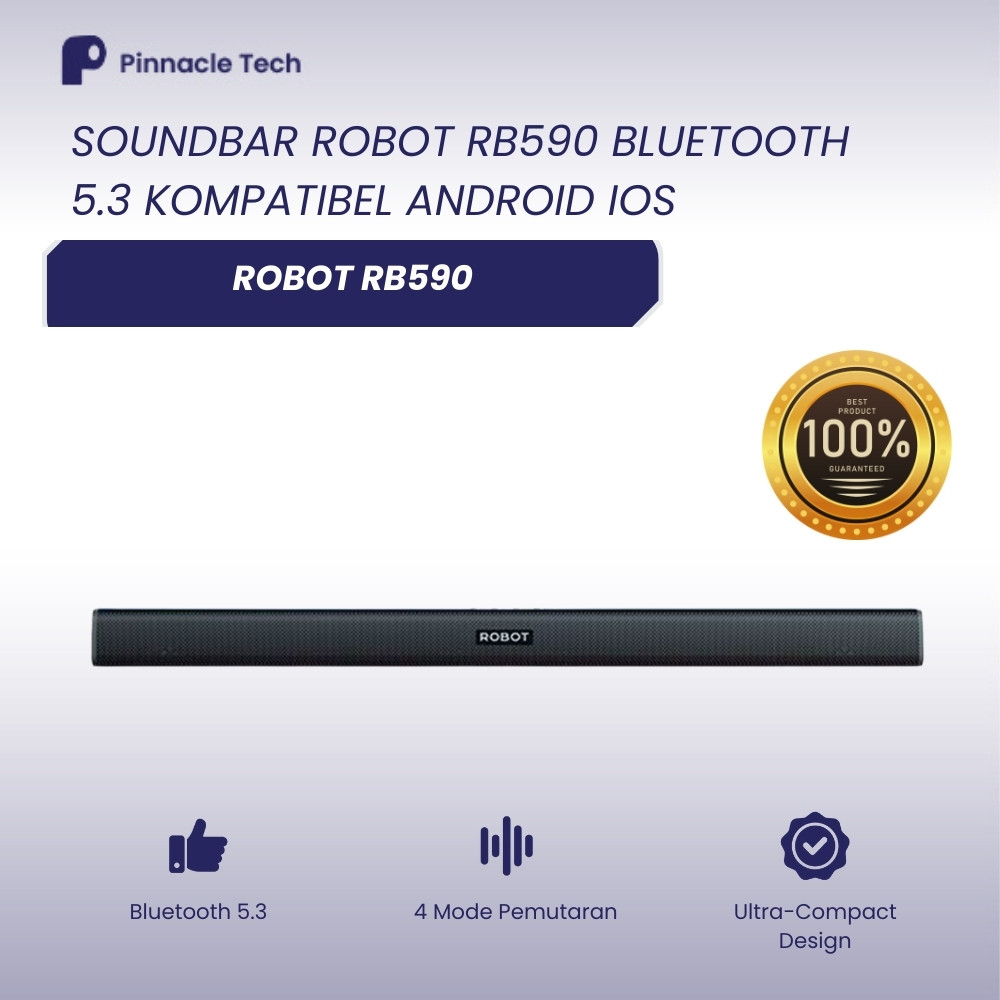 Speaker Bluetooth ROBOT RB590 Stereo 10W, Loud & Clear