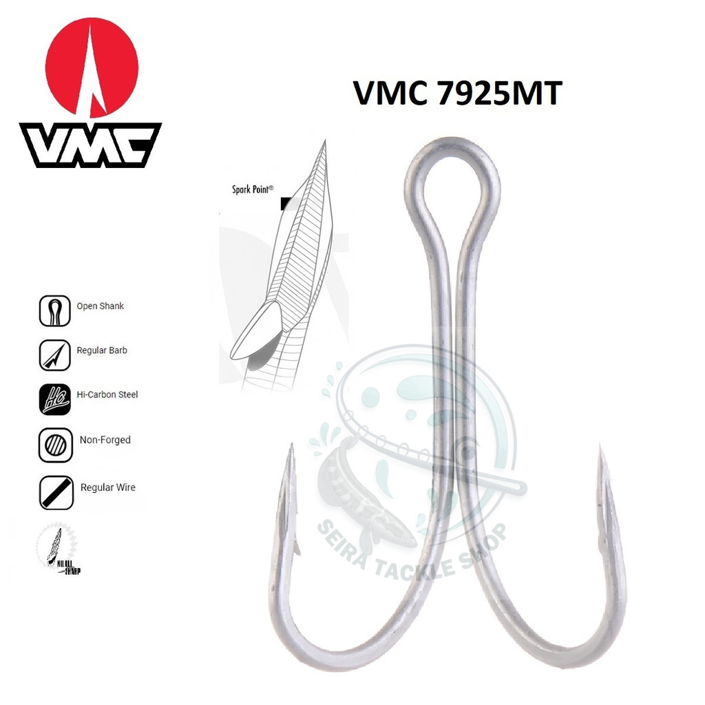 Kail Double Hook VMC 7925MT 90 Derajat isi 100 pcs V7295MT