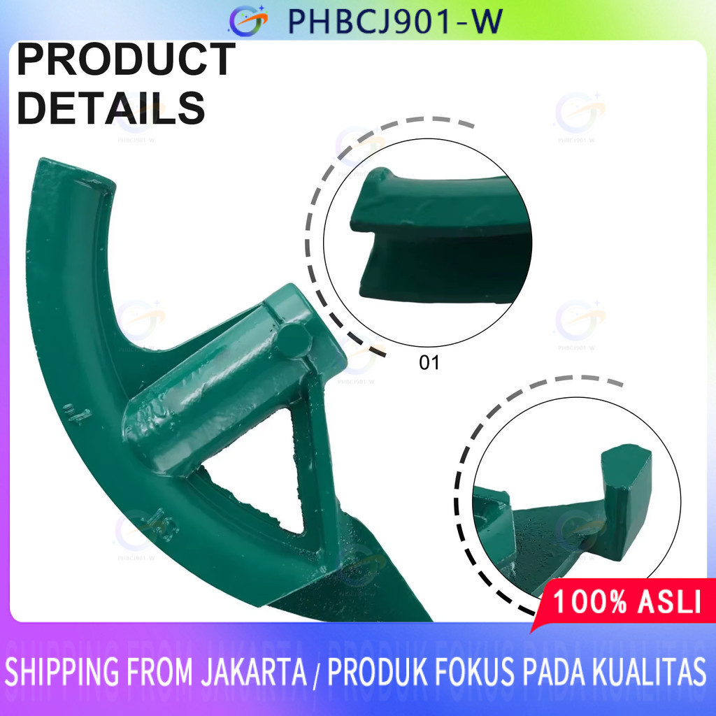 Alat Bending Pipa Manual 5/8" 3/4" 1" - Pipe Bender Untuk Pipa Besi Tembaga Dan Aluminium - Perkakas