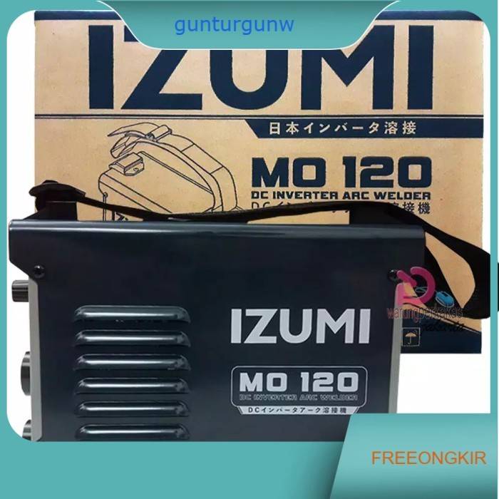 Mesin Las Listrik Izumi MO 120 900Watt - Trafo Las Inverter Izumi MO120 A 900 watt MMA IGBT