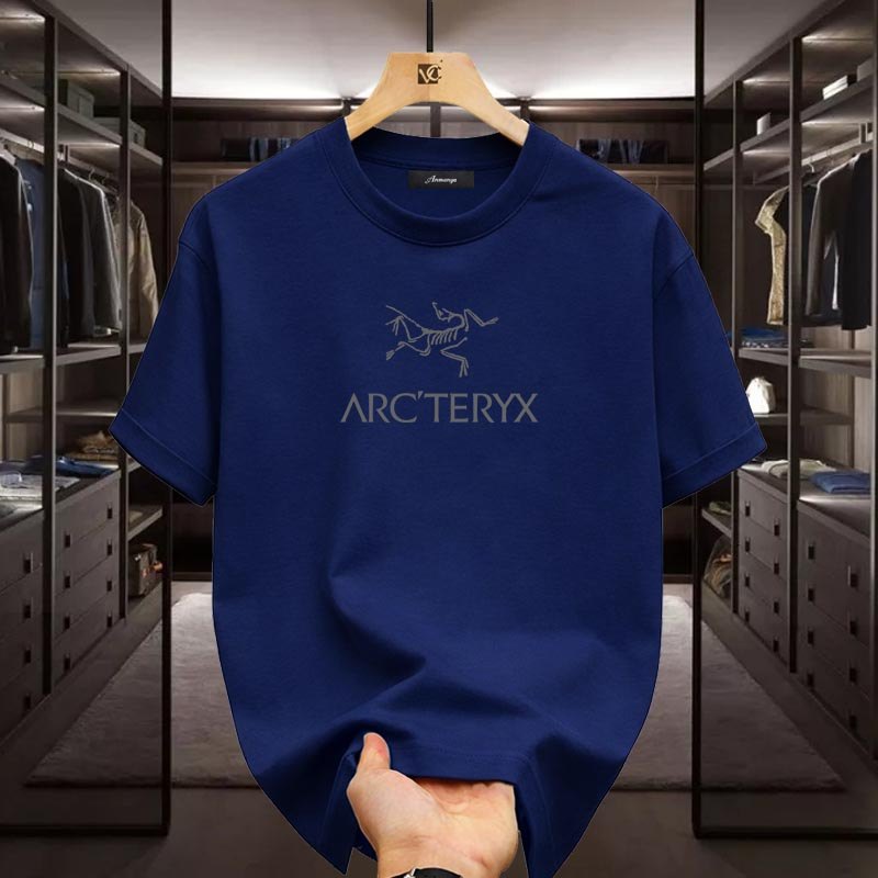 Kaos Arcteryx Pria Original Style Outdoor Tactical Casual Nyaman Dipakai Lengan Pendek T-shirt Premi
