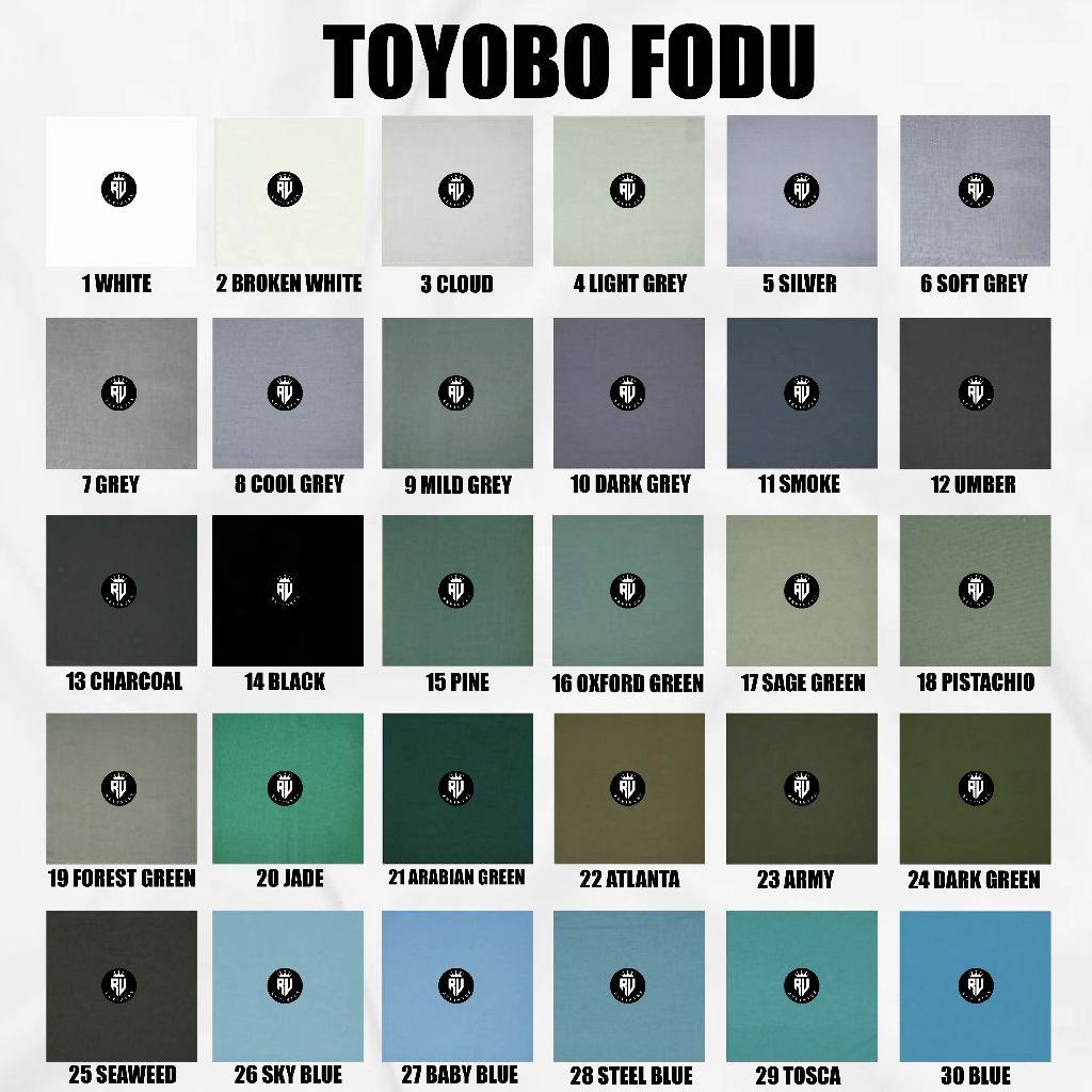 Kain Toyobo Fodu IMPORT PREMIUM Grade A - REVINTEX BANDUNG