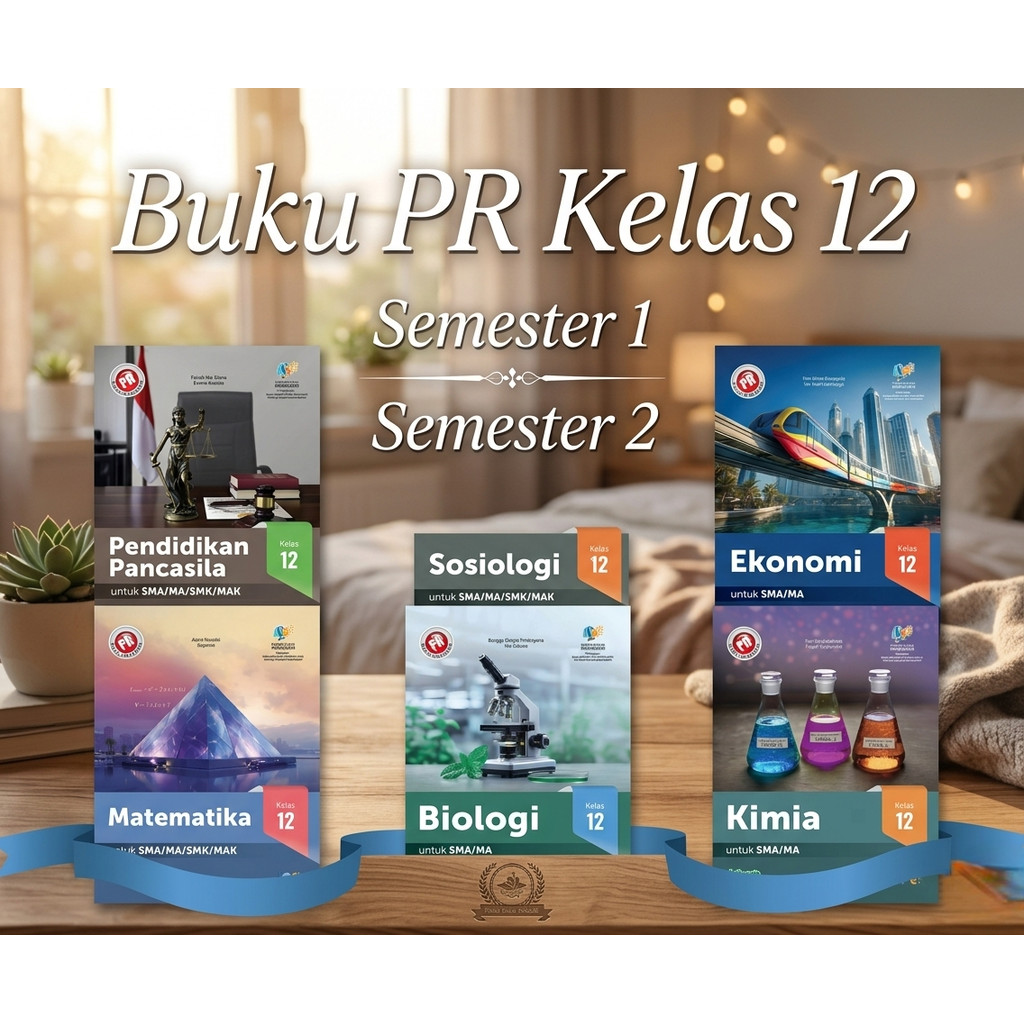 Buku Pr/LKS Kelas 12 Semester 1&2  Intan pariwara