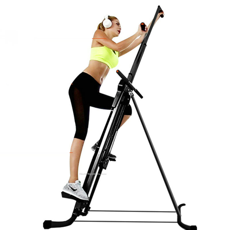 Maxi Climber Vertical Climber Combines Resistance Training and Caro for a Full Body Workout Exercise