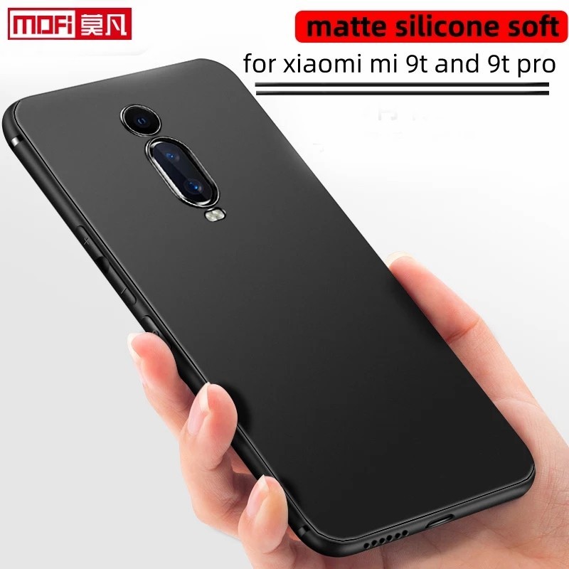 CASE XIAOMI MI 9T MI 9T PRO SOFT CASE SLIM MATTE SOFT BLACK DOFF